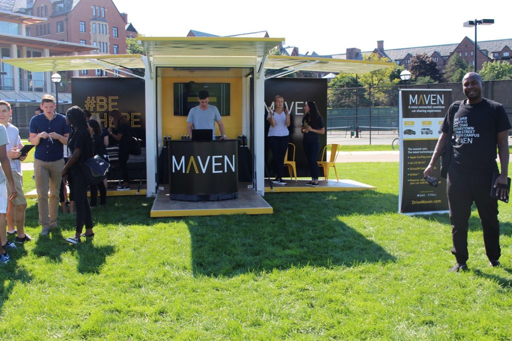 Maven booth at Rec Sports Expo